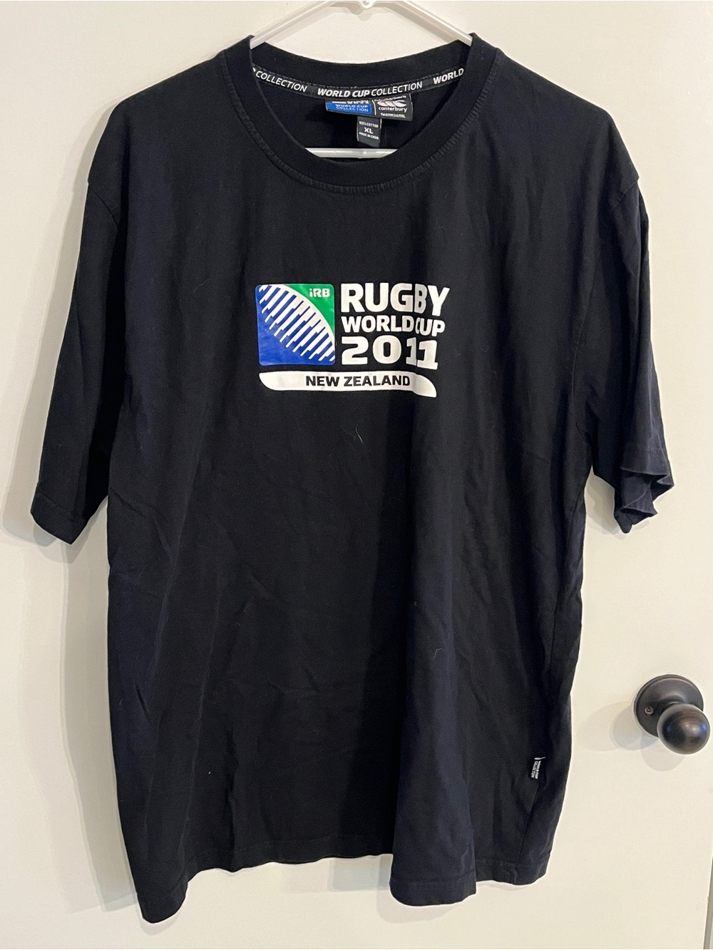 Men’s size XL Canterbury 2011 New Zealand Rugby World Cup Polo
